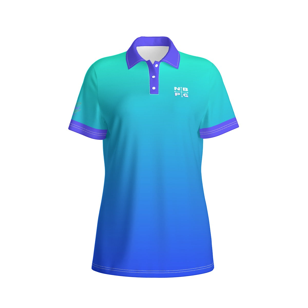 Blew Women's Golf Polo - Not Bad Pretty Good