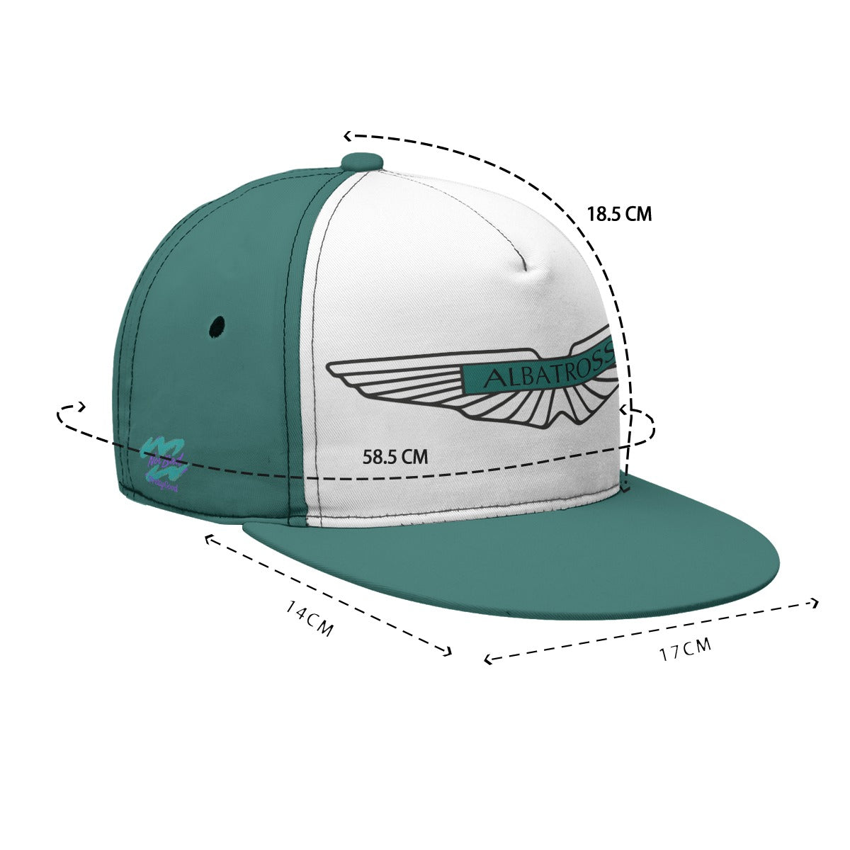 Albatross Flat Bill Hat - Not Bad Pretty Good
