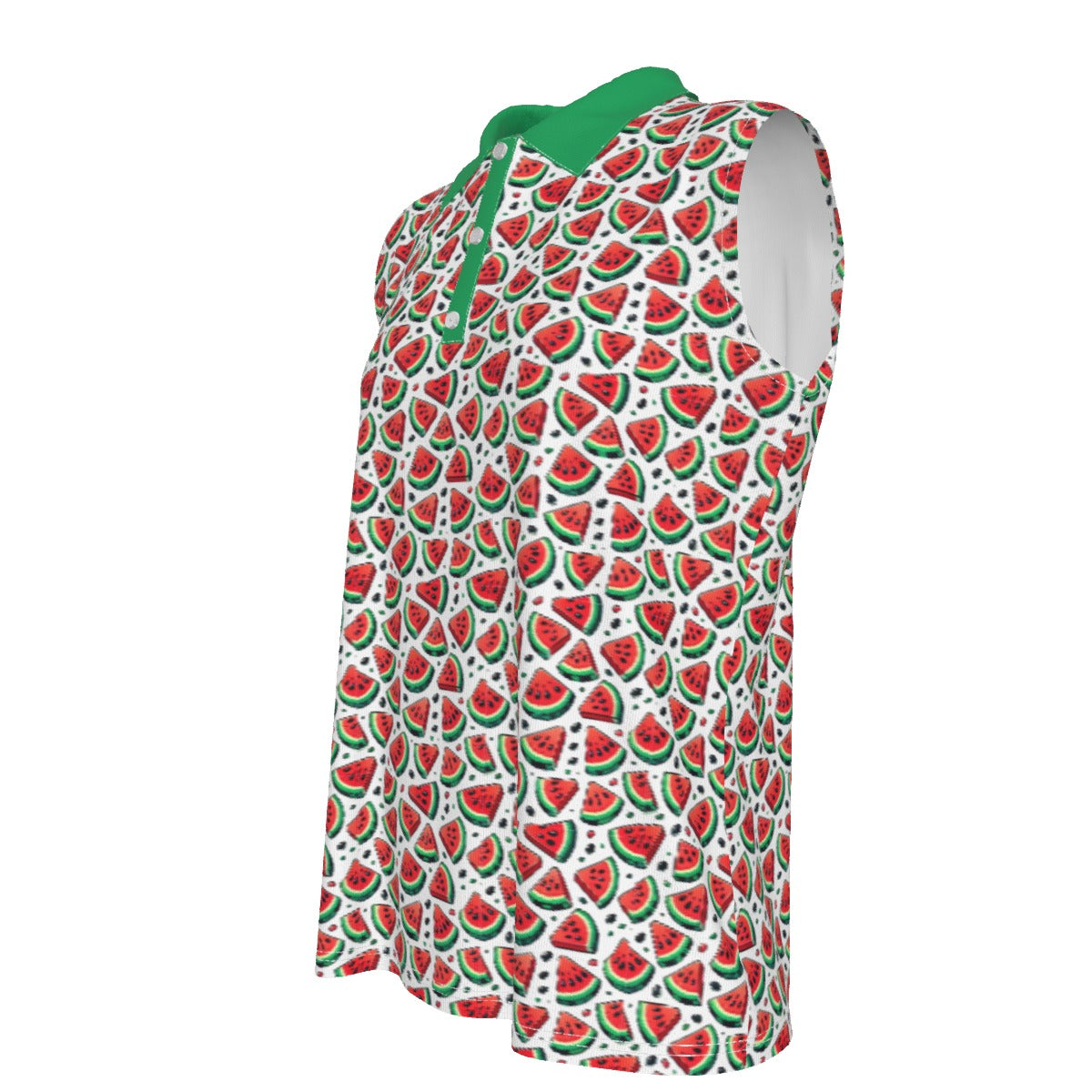 Watermelon Wedge Women's Golf Polo - Not Bad Pretty Good