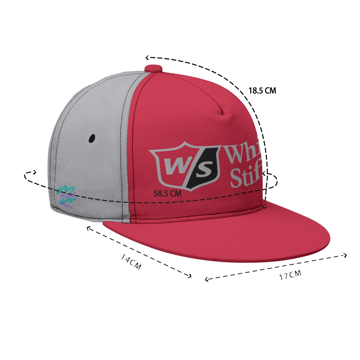 Whisky Stiff Snapback Golf Hat - Not Bad Pretty Good