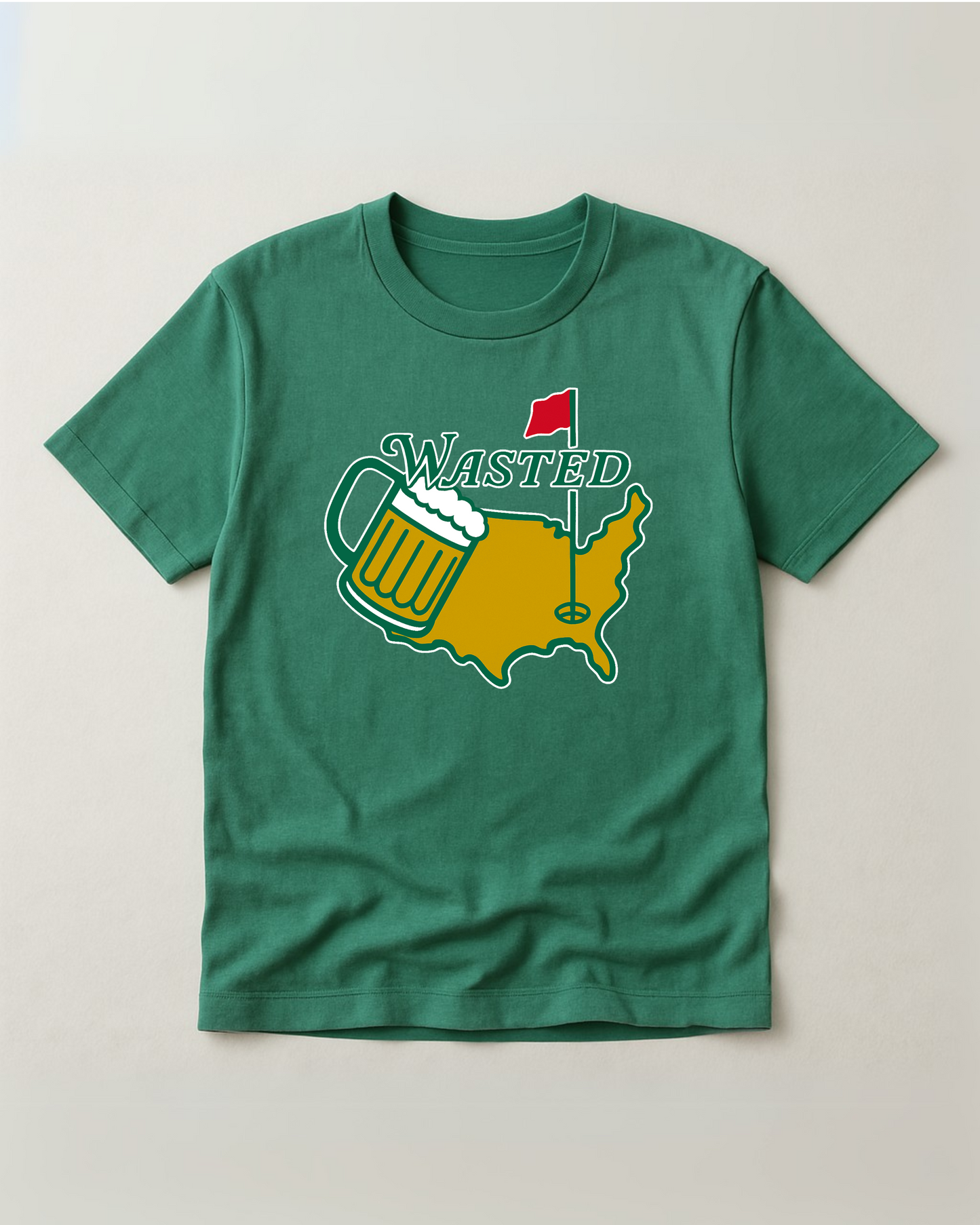Wasted Augusta Tee - Not Bad Pretty Good