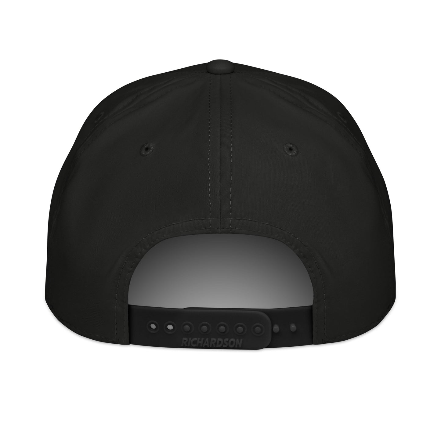 Black and white Birdie Golf Rope Hat by Not Bad Pretty Good featuring a classic rope design and adjustable back.