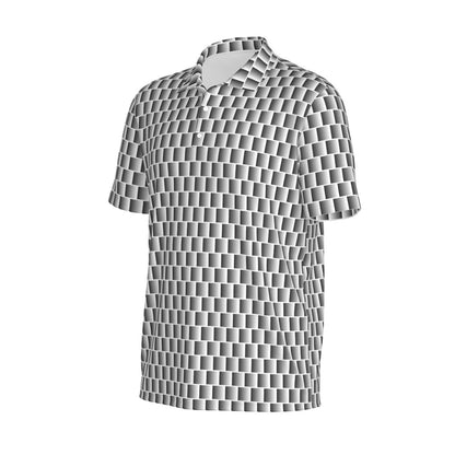 Men's Not Bad Pretty Good Static Golf Polo in classic design, lightweight fabric, and short sleeves for comfortable play.