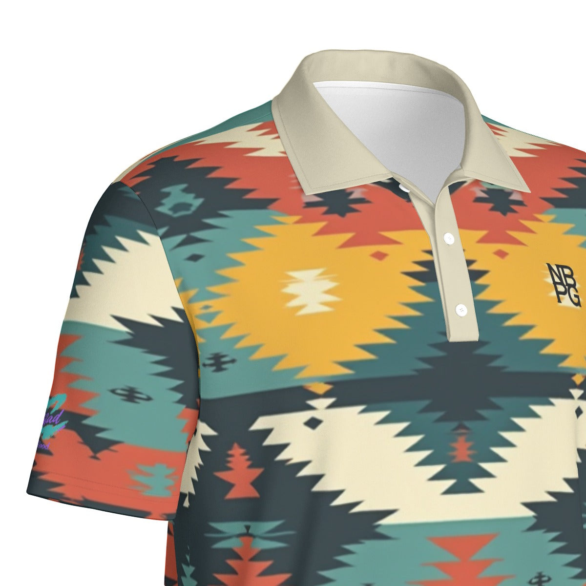 Yoycol Trailblazer Golf Polo shirt in light blue with collar and short sleeves, displayed flat for men's casual golf wear.