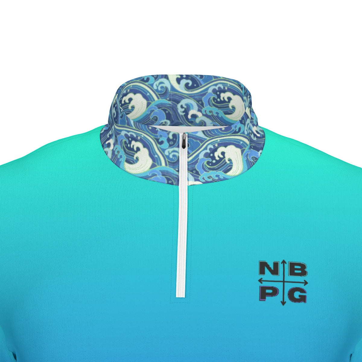 Tide Runner Gradient Quarter Zip - Not Bad Pretty Good