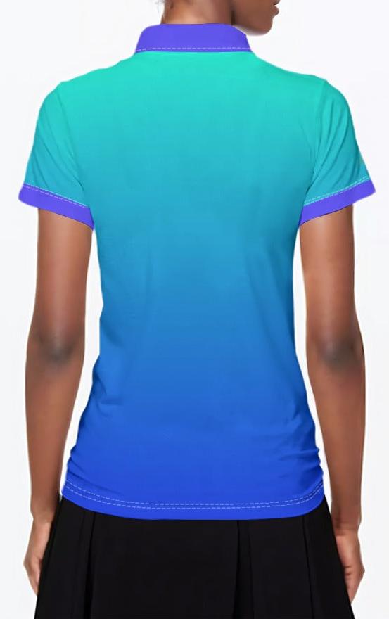 Blew Women's Golf Polo - Not Bad Pretty Good
