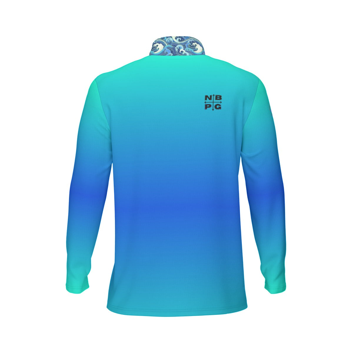Tide Runner Gradient Quarter Zip - Not Bad Pretty Good