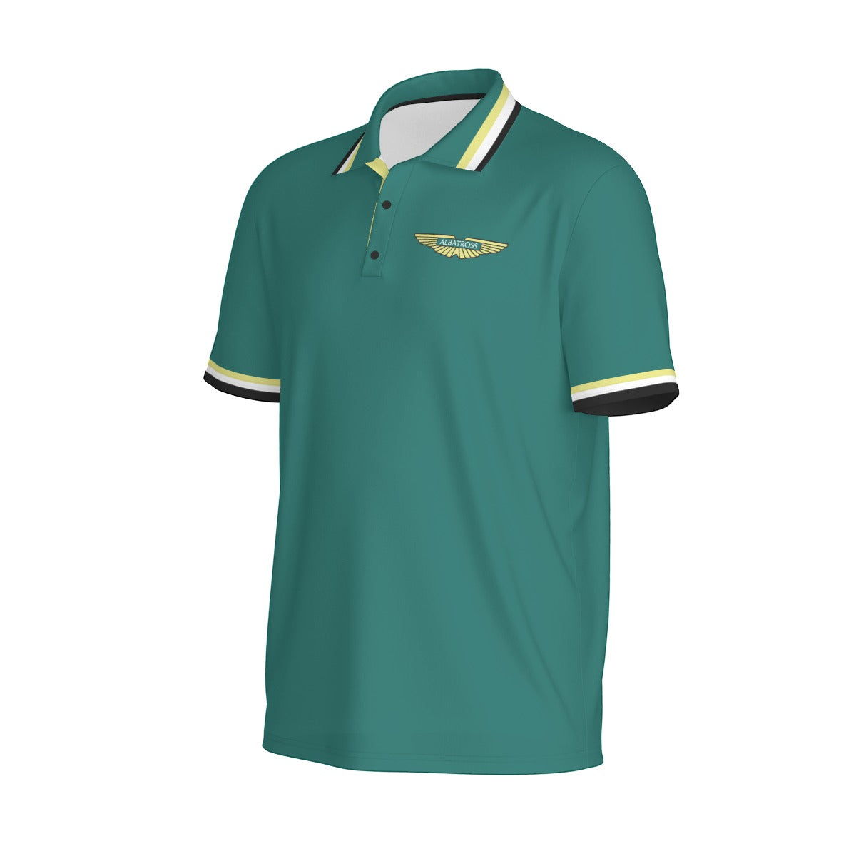 Yoycol Albatross Golf Polo shirt in vibrant color, featuring a classic collar and short sleeves on a white background