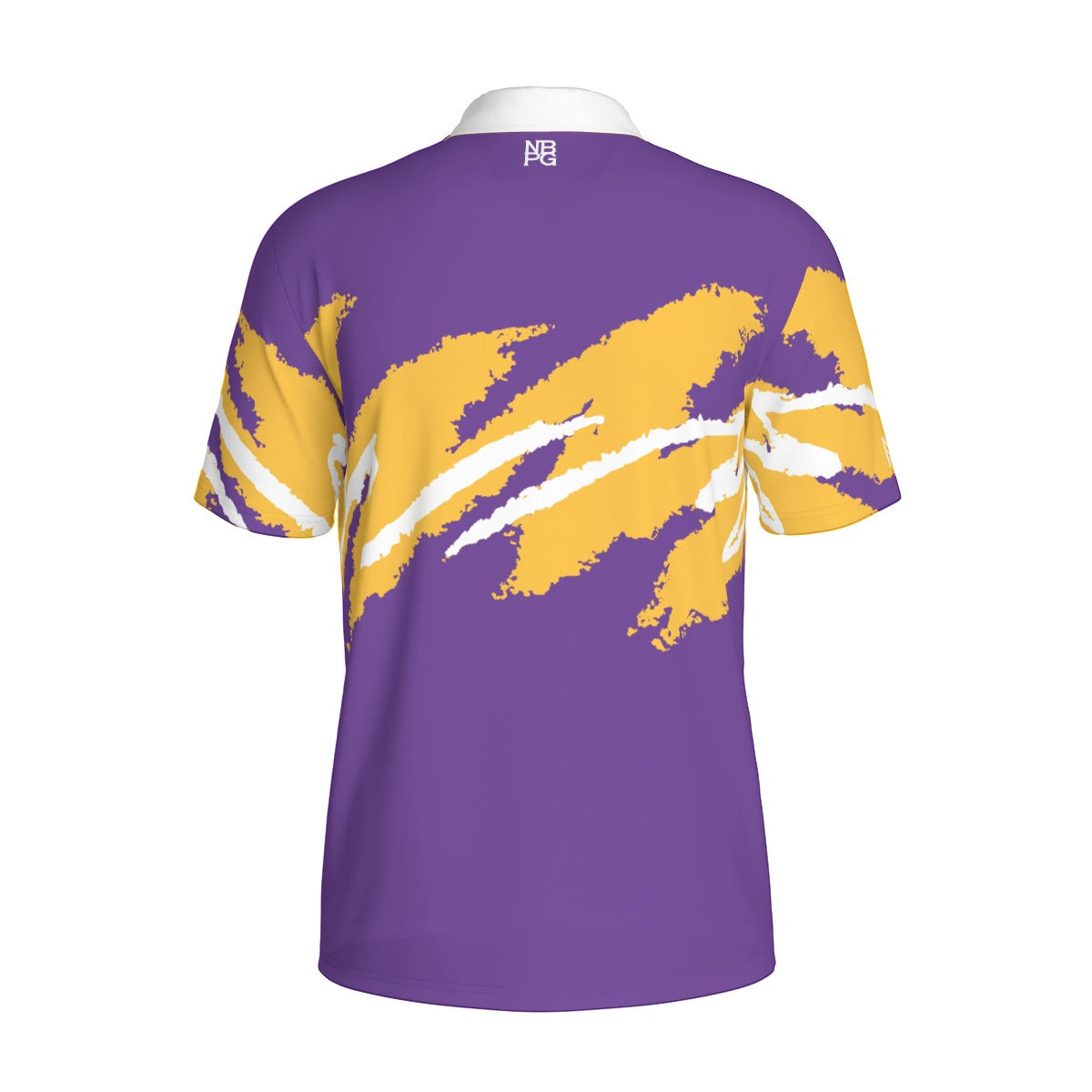 Nordic Royalty Jazz Golf Polo by Not Bad Pretty Good, featuring a stylish design suitable for casual and golf wear.