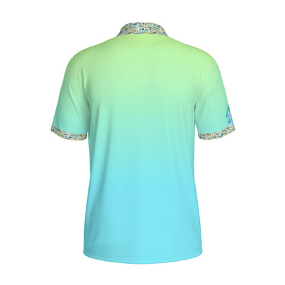 Keylime Gradient Polo - Not Bad Pretty Good