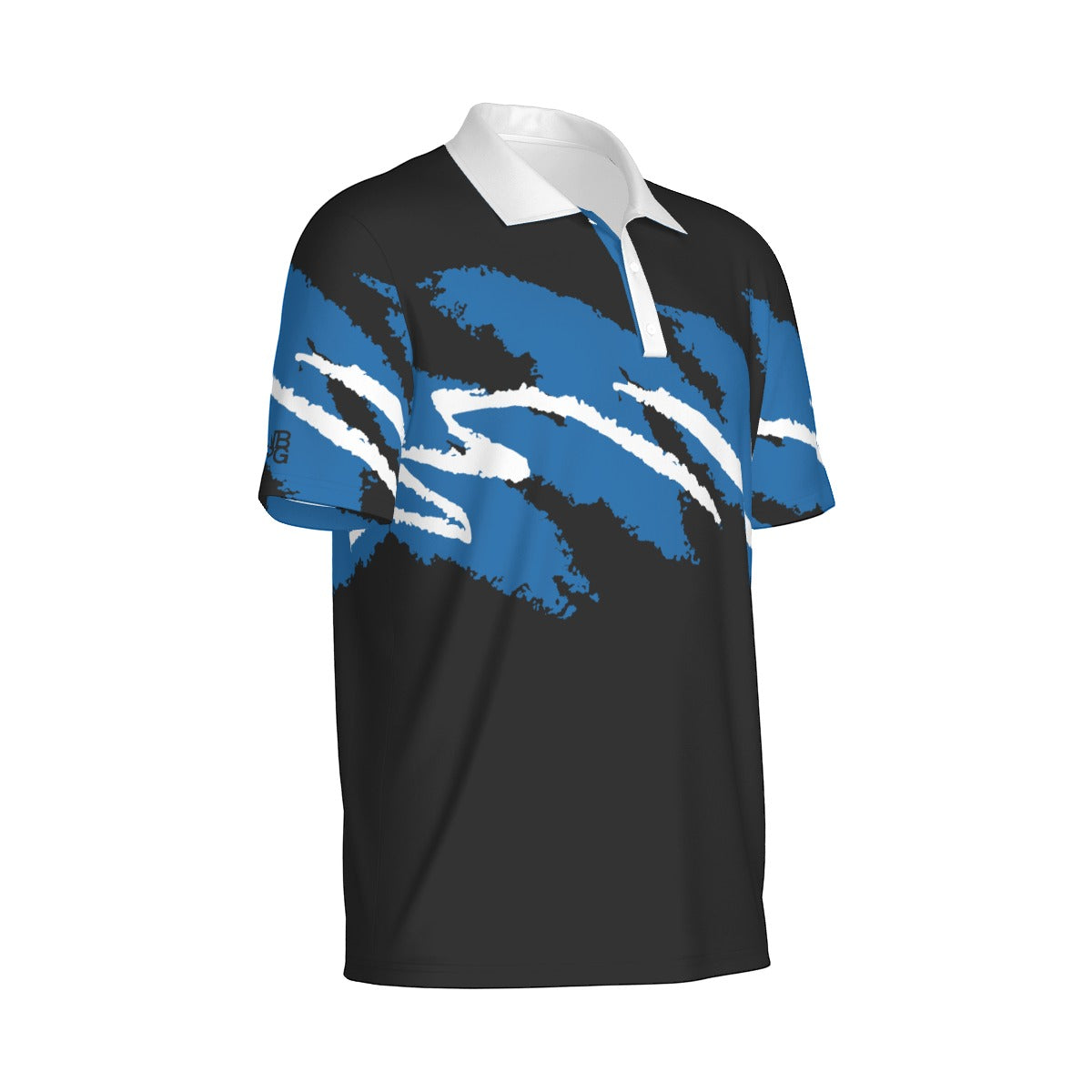 Durham Nights Jazz golf polo by Not Bad Pretty Good featuring a stylish design and lightweight fabric, ideal for casual golf wear.