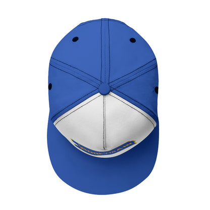 Yoycol Bogey Train snapback hat with embroidered train design, adjustable black brim and structured crown.