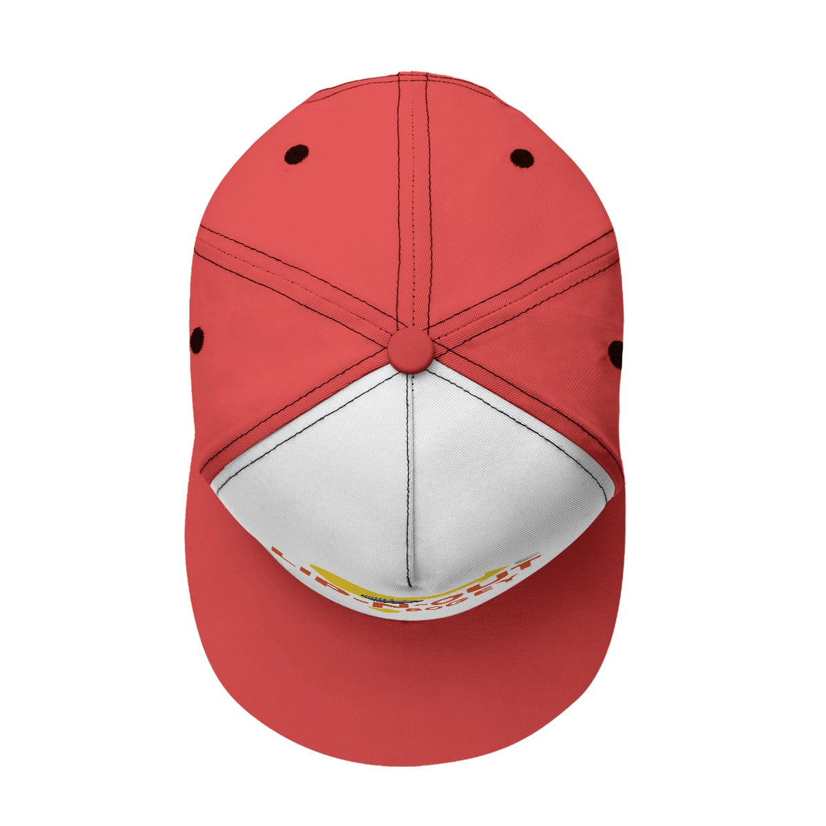 Yoycol Lip-N-Out golf hat with curved brim and adjustable strap, featuring bold Lip-N-Out logo on front for sporty style.