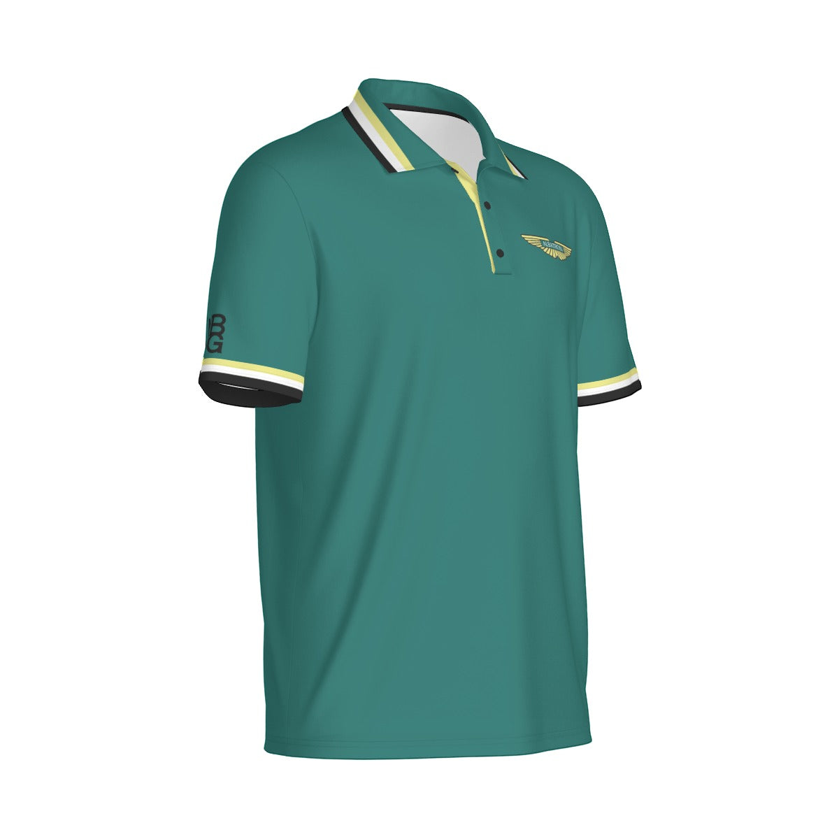 Yoycol Albatross Golf Polo in light blue, made of breathable fabric with a classic collar and short sleeves.