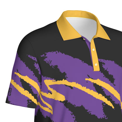 Not Bad Pretty Good Hollywood Nights Jazz Golf Polo showing a stylish polo shirt with a jazz-inspired design and comfortable fit.