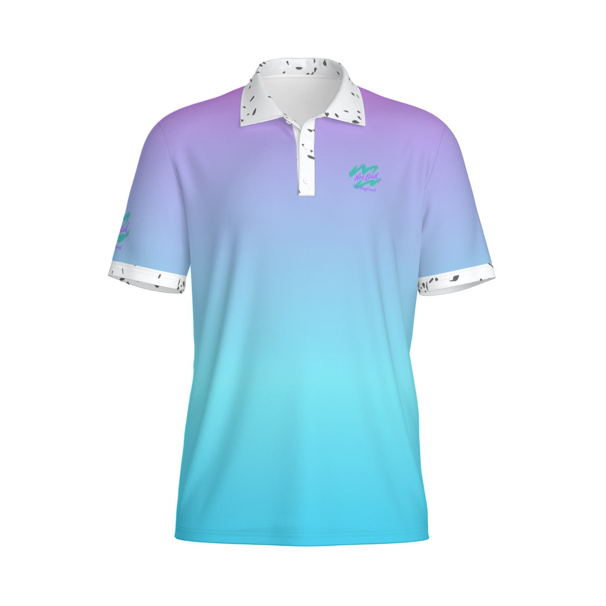 Fade Gradient Polo - Not Bad Pretty Good