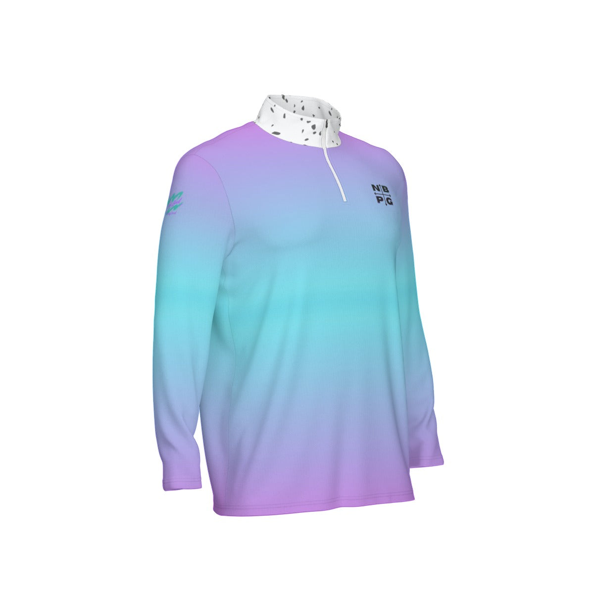 Fadeaway Gradient Quarter Zip - Not Bad Pretty Good