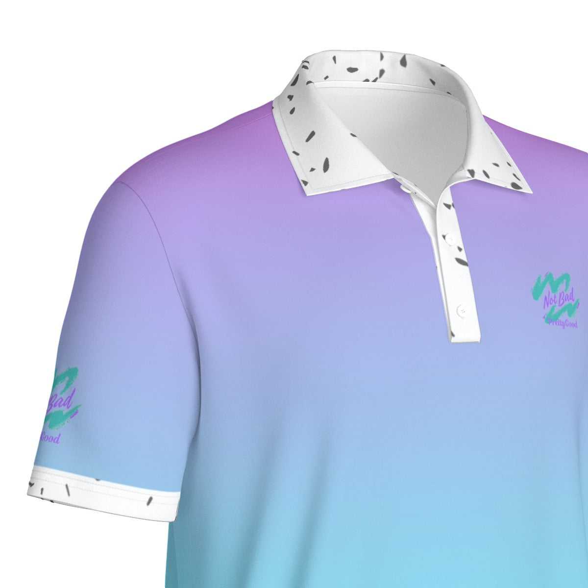 Fade Gradient Polo - Not Bad Pretty Good