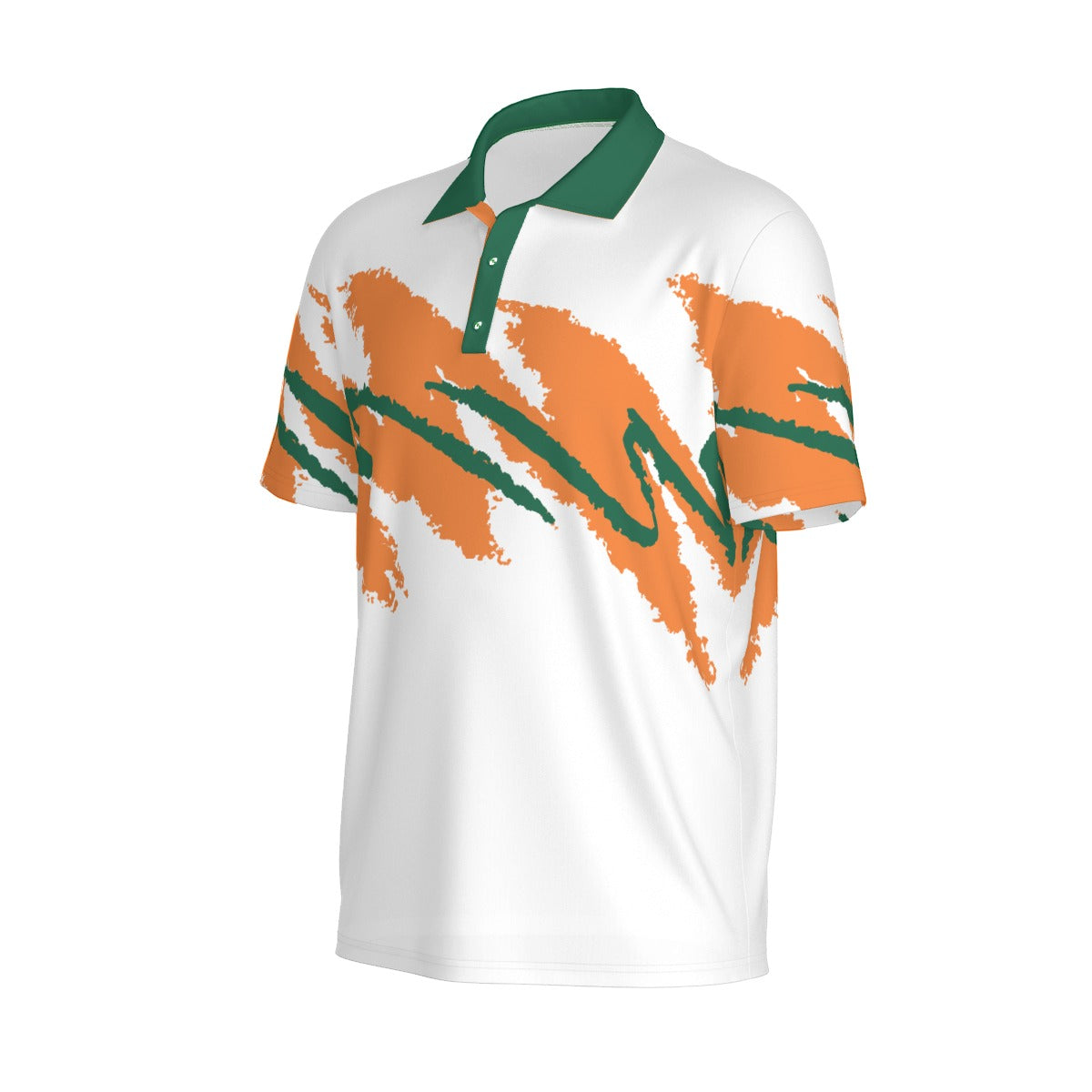 Men's Eye of the Storm Jazz golf polo by Not Bad Pretty Good, featuring a stylish storm-themed pattern and comfortable fit.