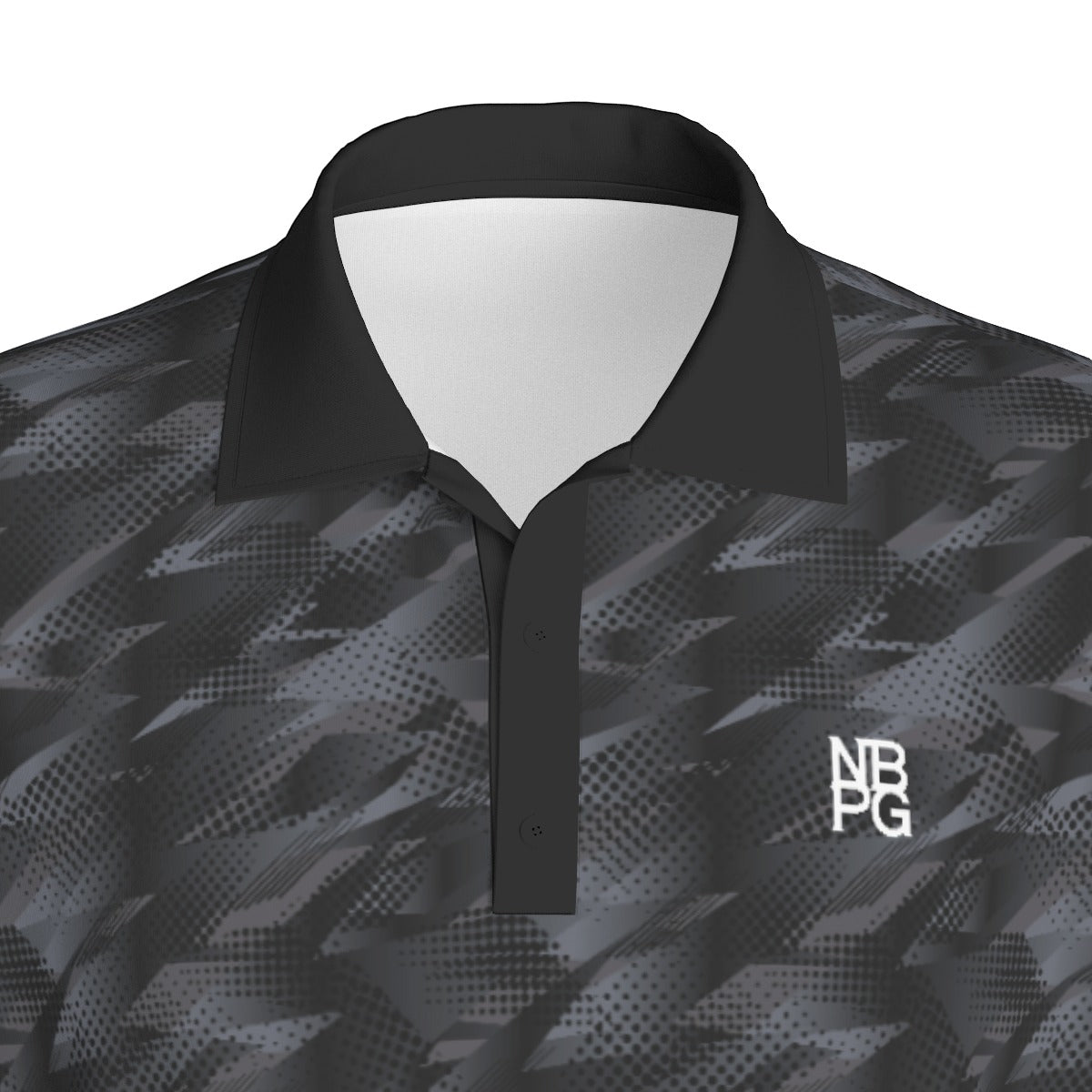 Yoycol Smoke Screen Polo shirt in dark fabric, classic collar, and short sleeves, showcasing a stylish men's polo top.