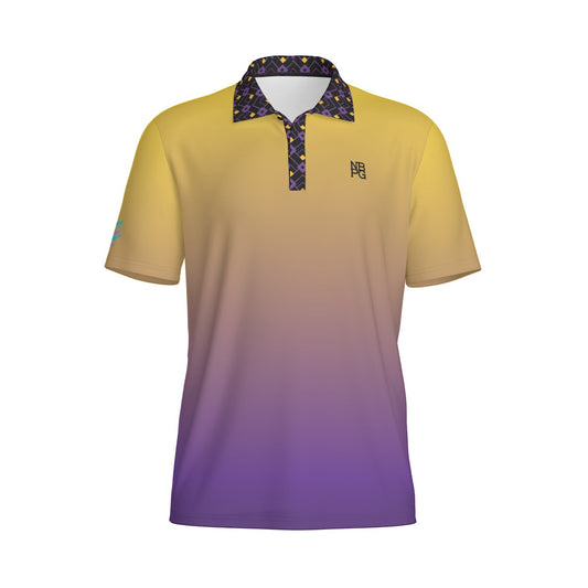 Yoycol Mamba Gradient Polo shirt featuring a stylish multicolor design and classic polo collar.