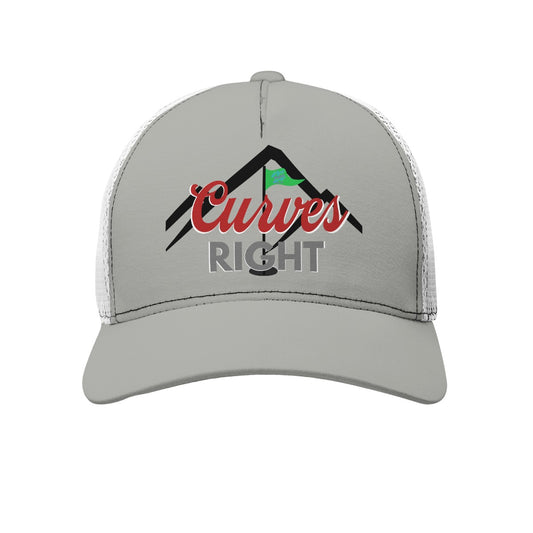 Curves Right Snapback Hat - NotBadPrettyGood