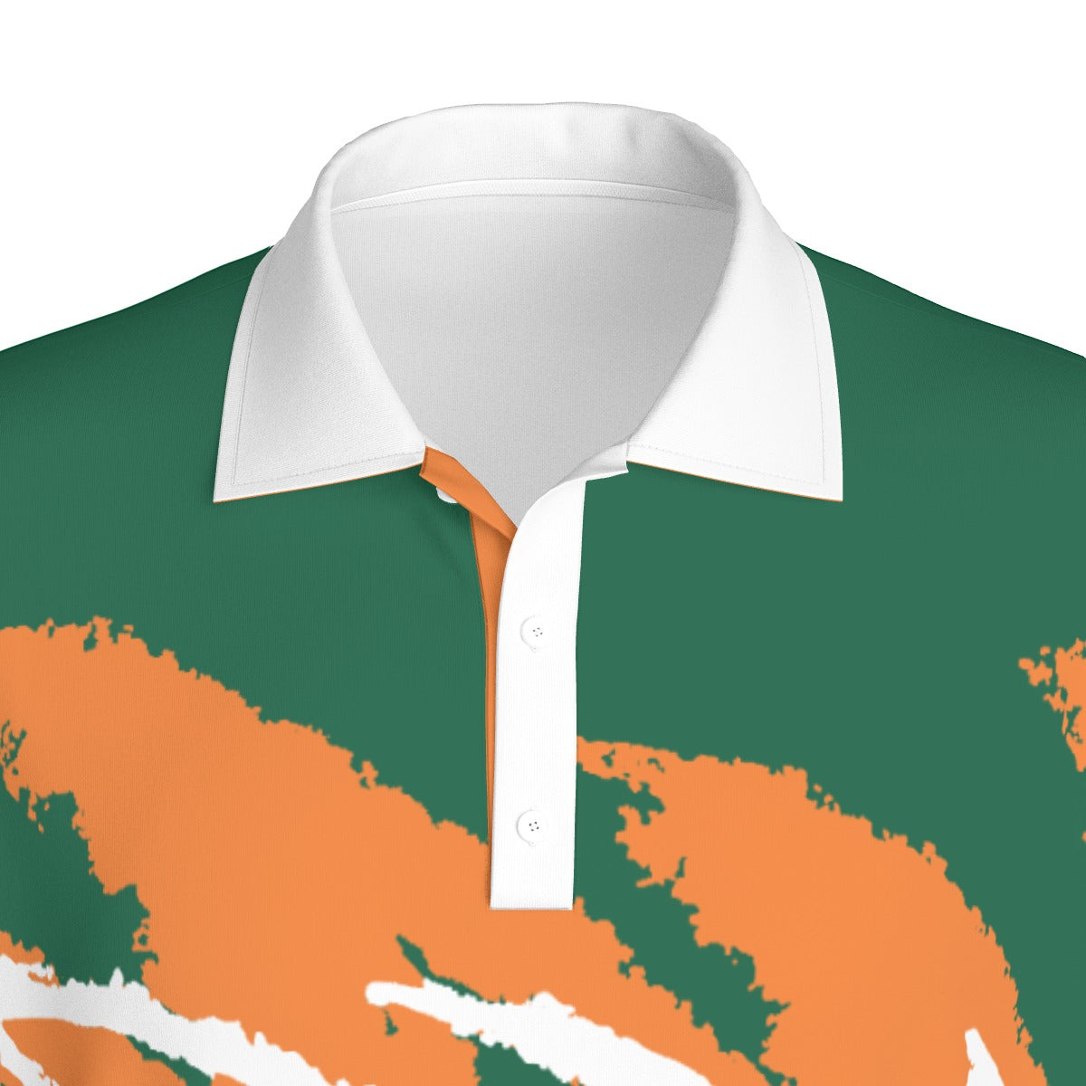 Men's Gables Green Jazz Golf Polo by Not Bad Pretty Good, featuring a classic fit and breathable fabric for active wear.