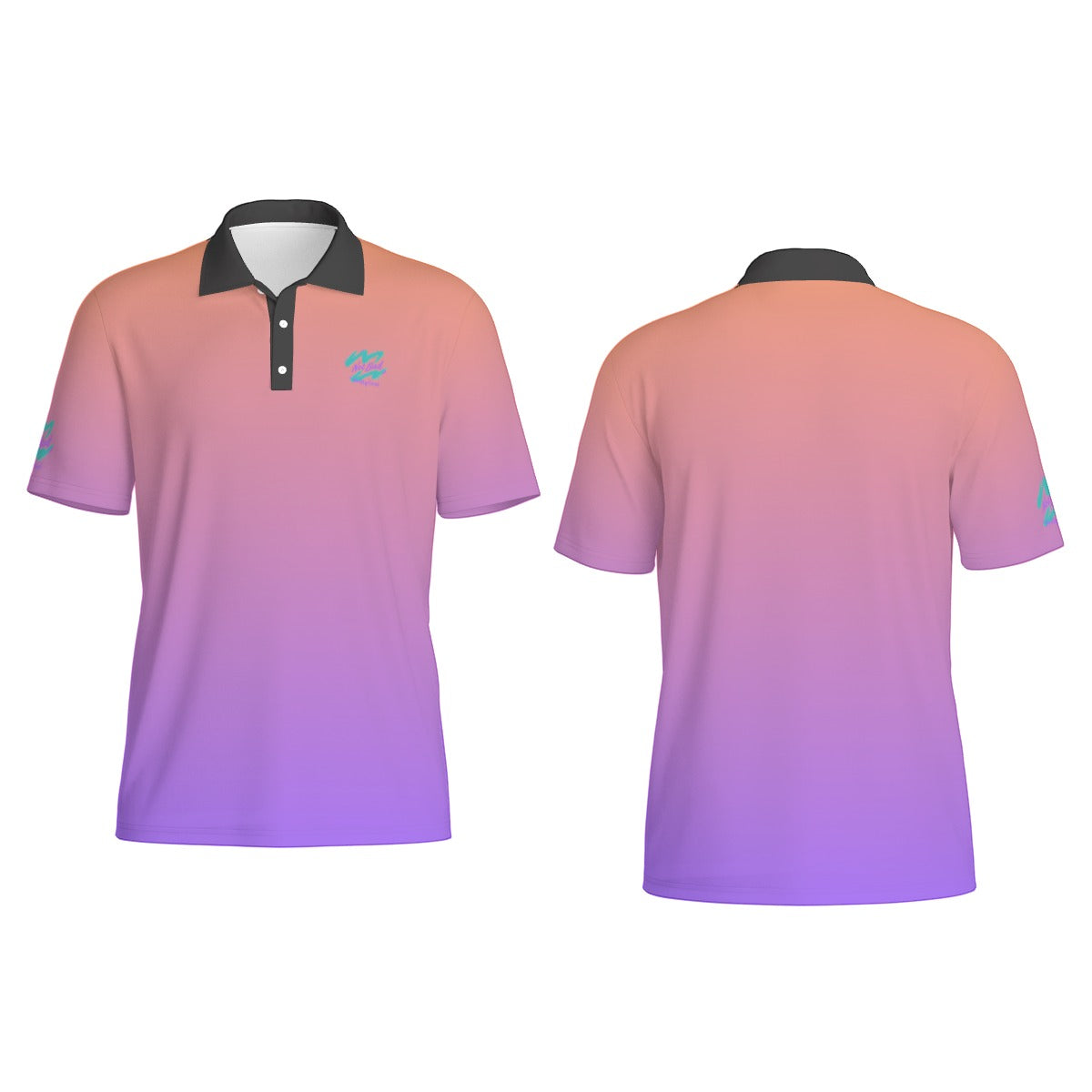 Aurora Gradient Polo - Not Bad Pretty Good