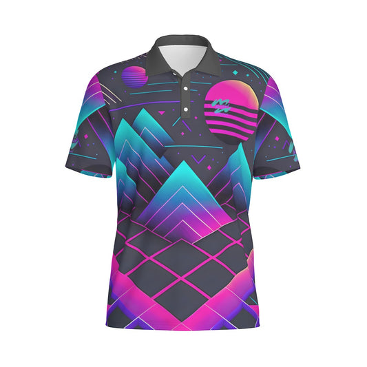 Miami Slice Retro Polo - Not Bad Pretty Good