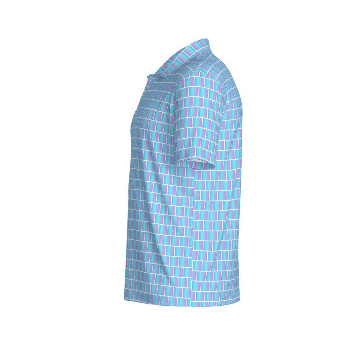 Cotton Candy Golf Polo by Not Bad Pretty Good featuring a classic polo shirt with a collar and short sleeves, in pastel pink.