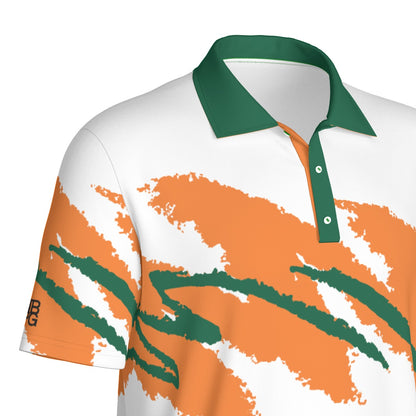 Not Bad Pretty Good Eye of the Storm Jazz golf polo, featuring a stylish design and comfortable fit for active wear.