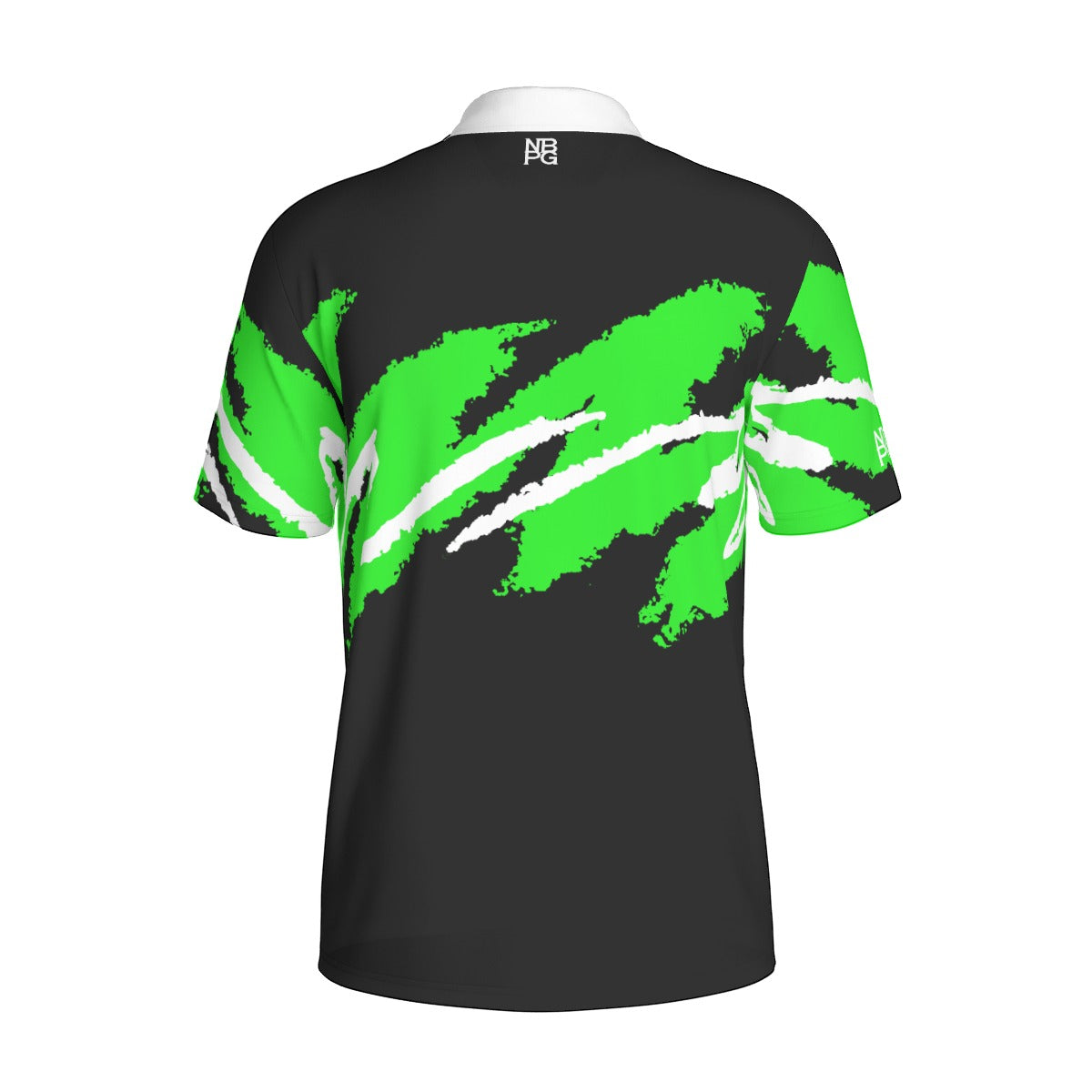 Not Bad Pretty Good Octane Jazz Golf polo shirt in vibrant colors, showcasing its comfortable fit and stylish design.