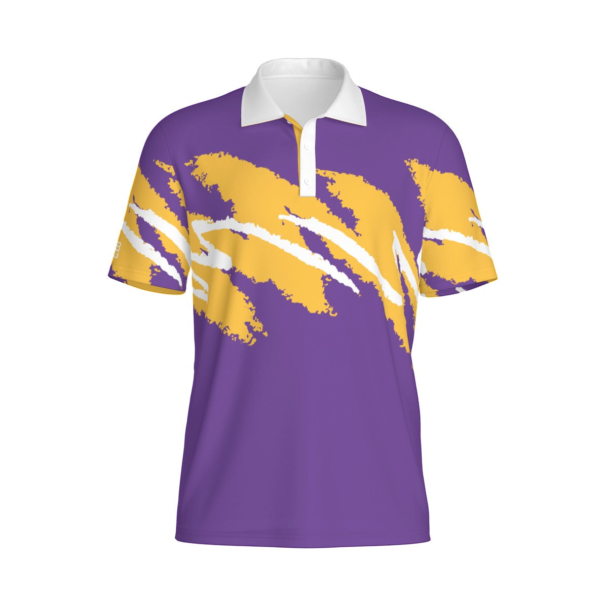 Men's Nordic Royalty Jazz Golf Polo by Not Bad Pretty Good, featuring a stylish design and comfortable fit for golf and casual wear.