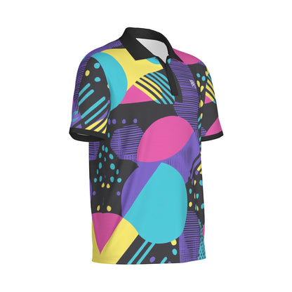 Yoycol Glow Cart Polo shirt in vibrant color, featuring a classic polo design with a collar and short sleeves.