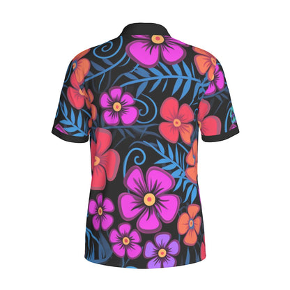 Floral Frenzy Golf Polo - Not Bad Pretty Good