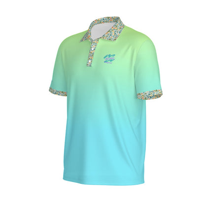 Keylime Gradient Polo - Not Bad Pretty Good