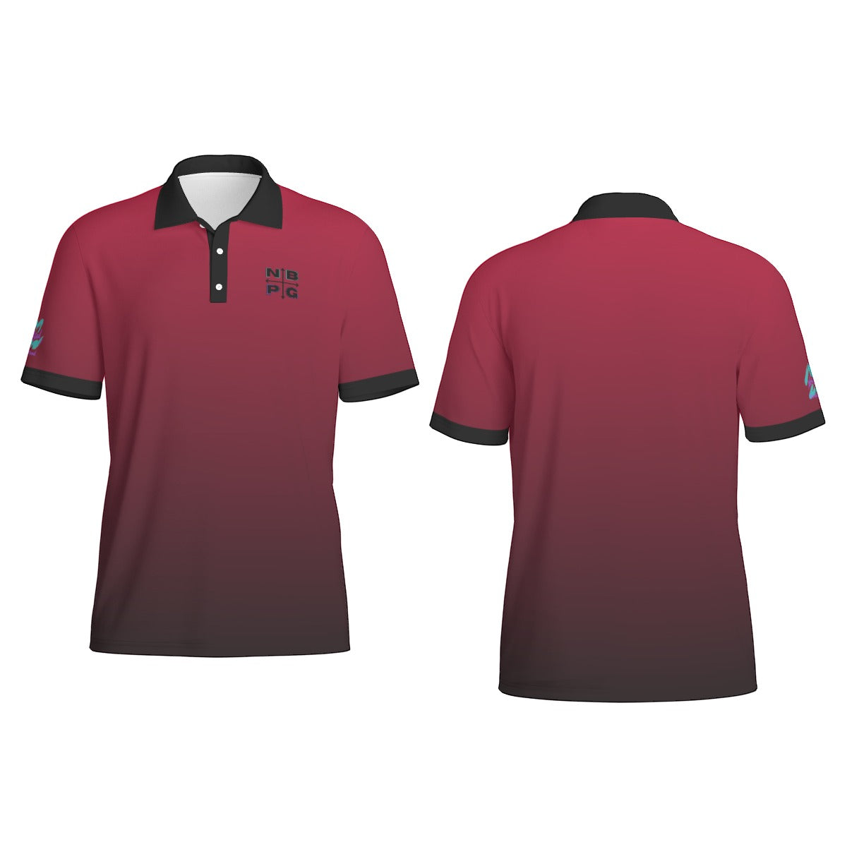 Between the Hedges Gradient Polo - Not Bad Pretty Good