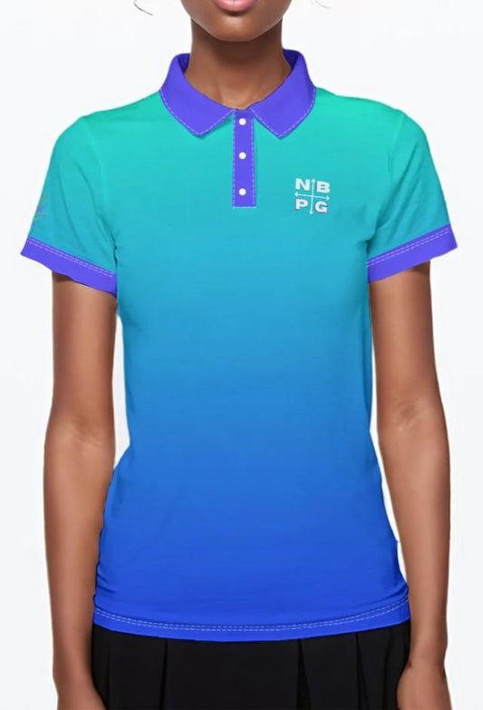 Blew Women's Golf Polo - Not Bad Pretty Good