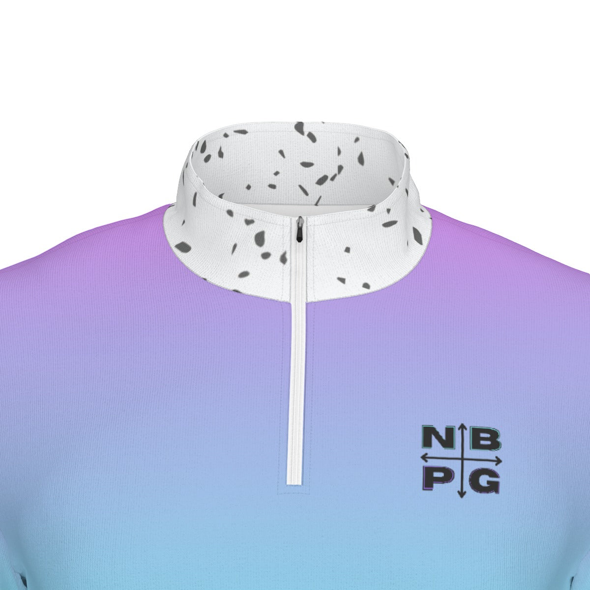Fadeaway Gradient Quarter Zip - Not Bad Pretty Good