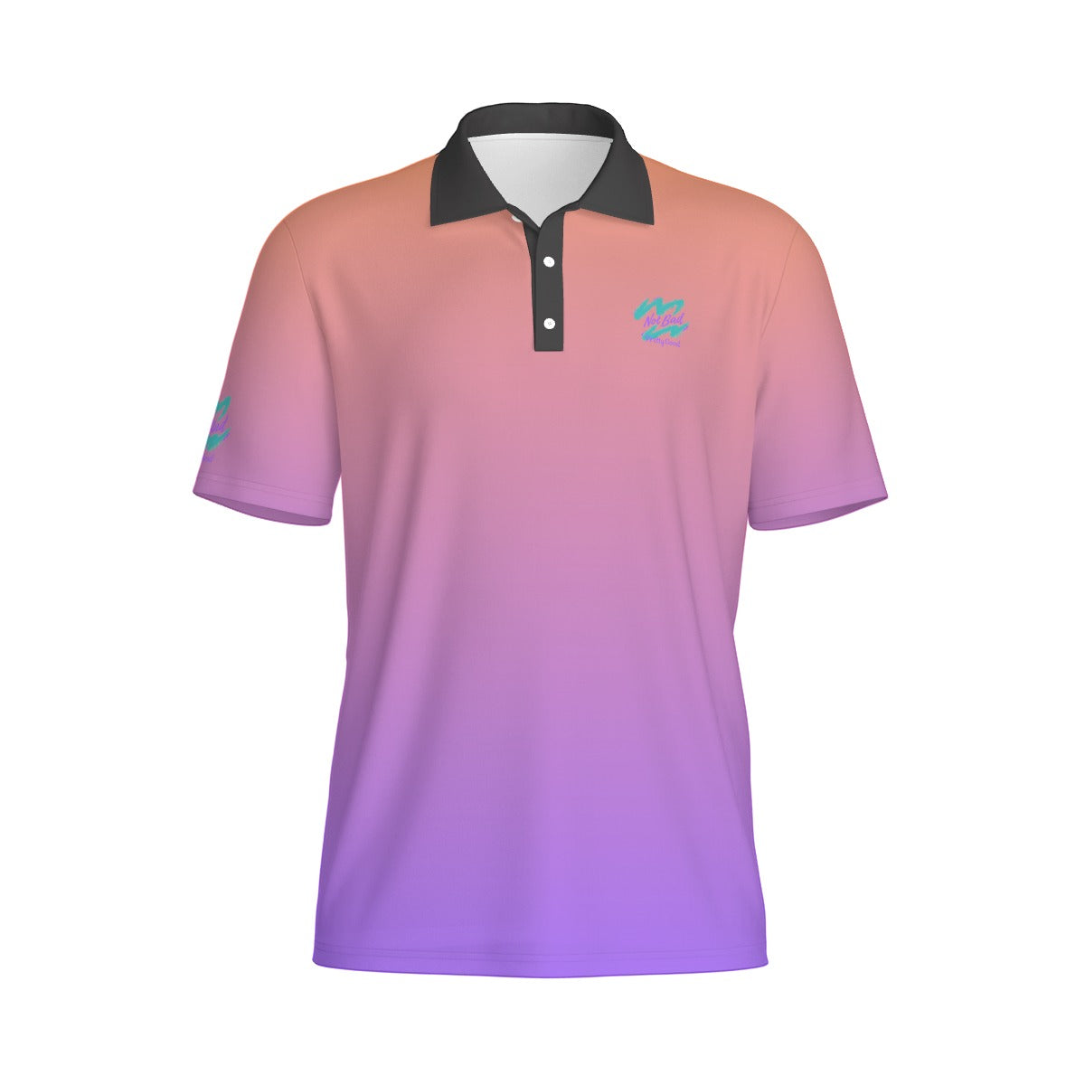 Aurora Gradient Polo - Not Bad Pretty Good