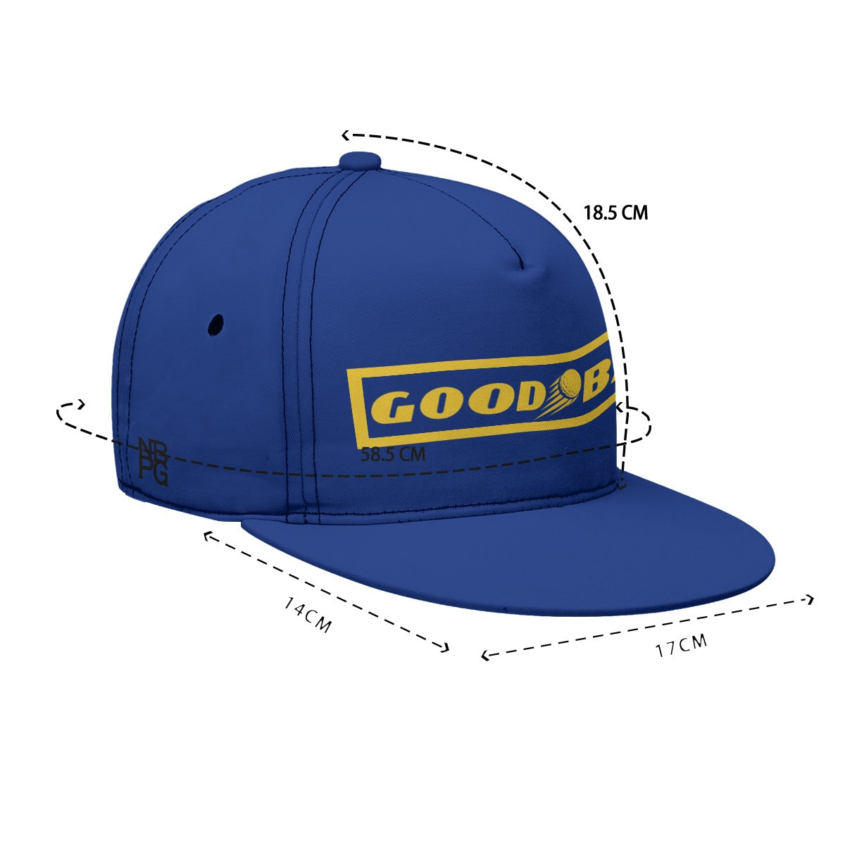 Yoycol Good Ball Snapback Golf Hat with adjustable brim and embroidered logo, stylish headwear for golfers.