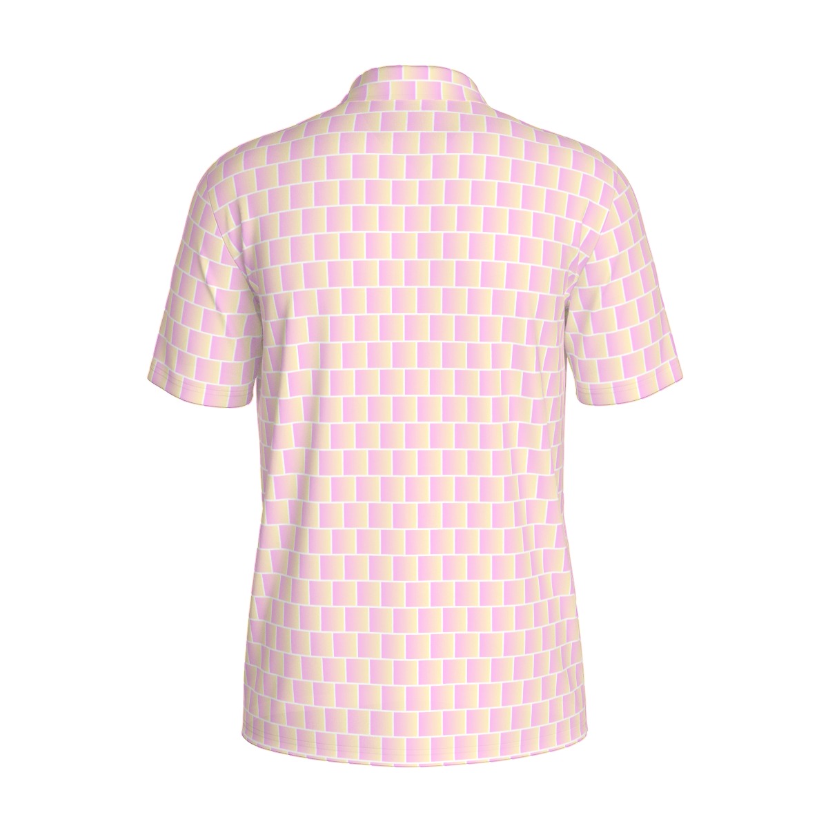 Sweet Tooth Golf Polo by Not Bad Pretty Good, featuring a colorful, casual men's polo shirt with a playful design.