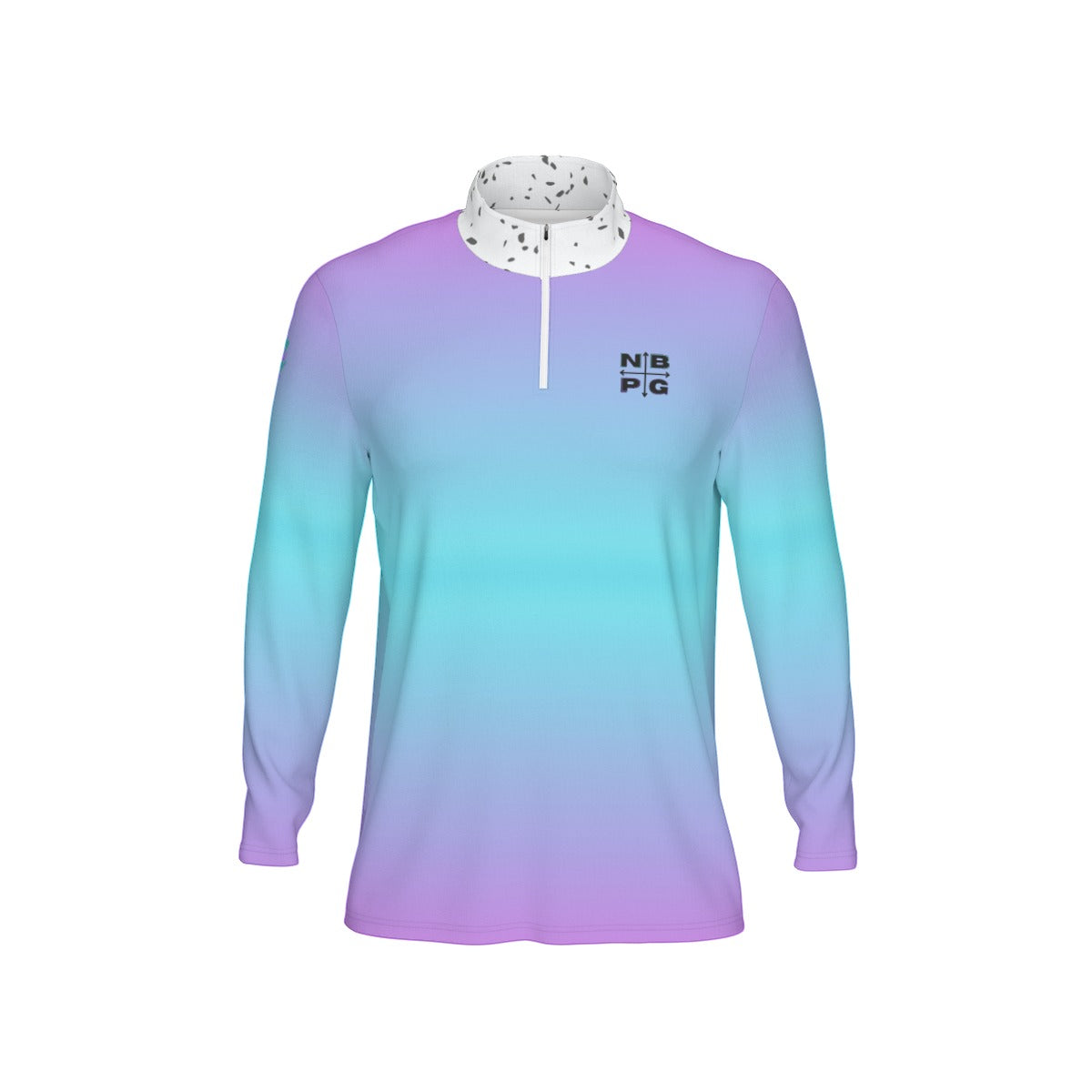 Fadeaway Gradient Quarter Zip - Not Bad Pretty Good