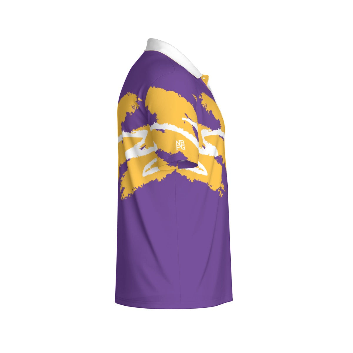 Nordic Royalty Jazz Golf Polo by Not Bad Pretty Good featuring a stylish design and comfortable fit for active golf wear.