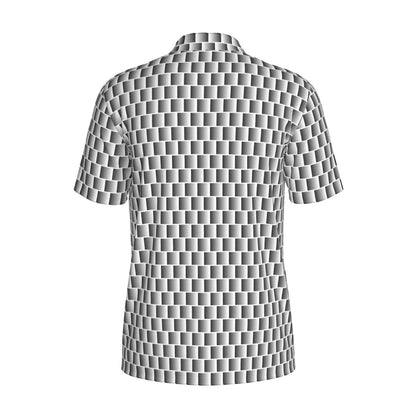 Not Bad Pretty Good Static golf polo in vibrant color, featuring a classic collar and short sleeves for stylish golf attire.