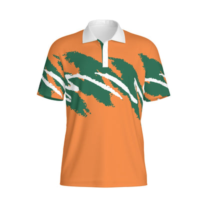 Not Bad Pretty Good Category Five Jazz Golf Polo polo in vibrant colors with a classic collar and short sleeves.