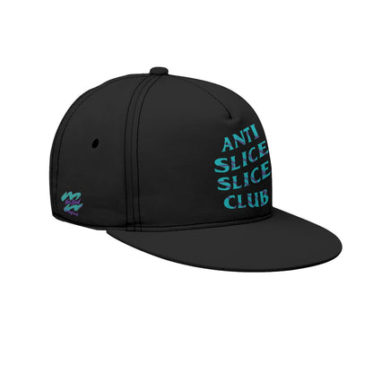 Yoycol Anti Slice Slice Club golf hat with curved brim and adjustable strap, featuring a stylish design for golfers.