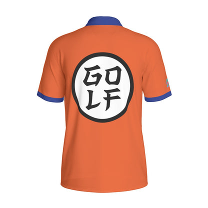 Yoycol Training Arc Golf Polo shirt in lightweight fabric, featuring a stylish design with a collar and short sleeves.