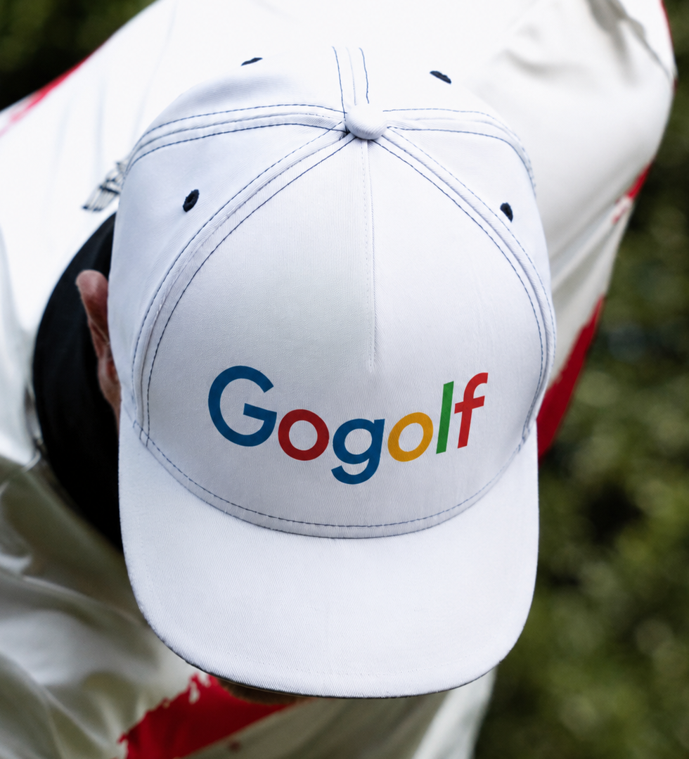 Yoycol Go Golf Snapback Hat featuring a classic design with a curved brim and adjustable strap for comfortable fit.