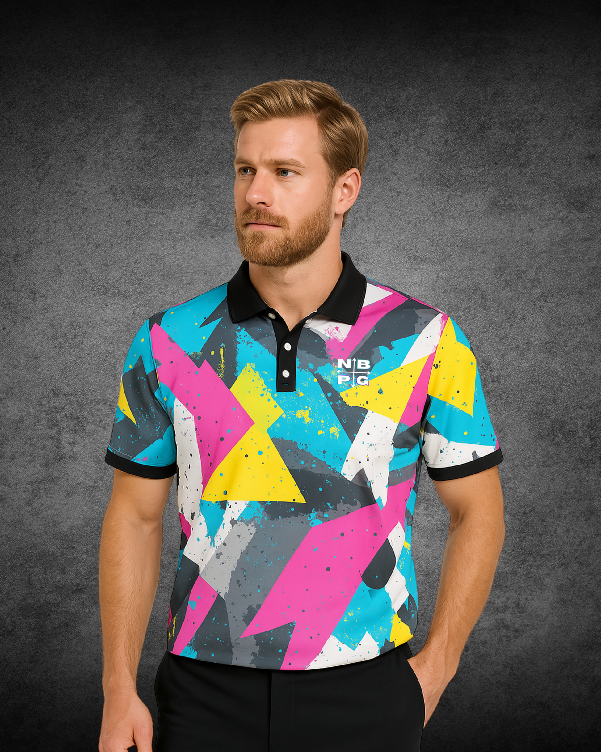Chaos Golf Polo - Not Bad Pretty Good